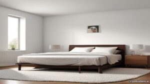 Light modern carpet and pet bed suggesting flea treatment in a bright home — AZ Oriental Rug Cleaning style