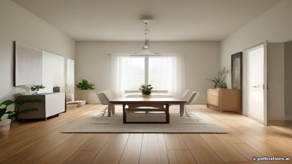 Brushing dried mud from a cream wool oriental rug in a bright modern room — AZ Oriental Rug Cleaning style