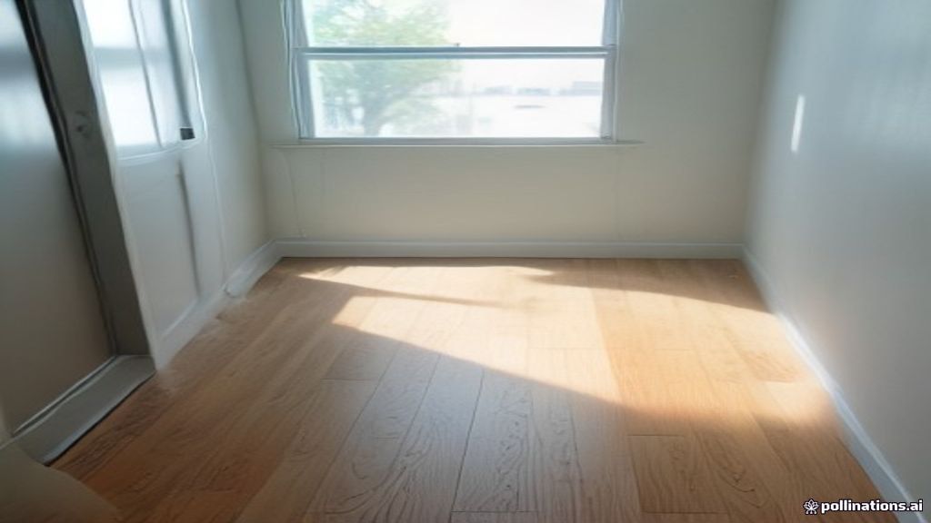 Flood-damaged carpet peeled back showing wet padding in a modern room — AZ Oriental Rug Cleaning style