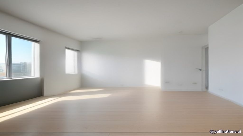 Pet stain spots on light rental carpet in a bright modern apartment — AZ Oriental Rug Cleaning style