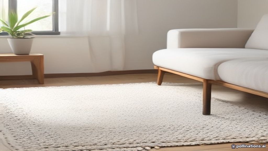 White knots on a hand-knotted oriental rug pile in bright light — AZ Oriental Rug Cleaning style